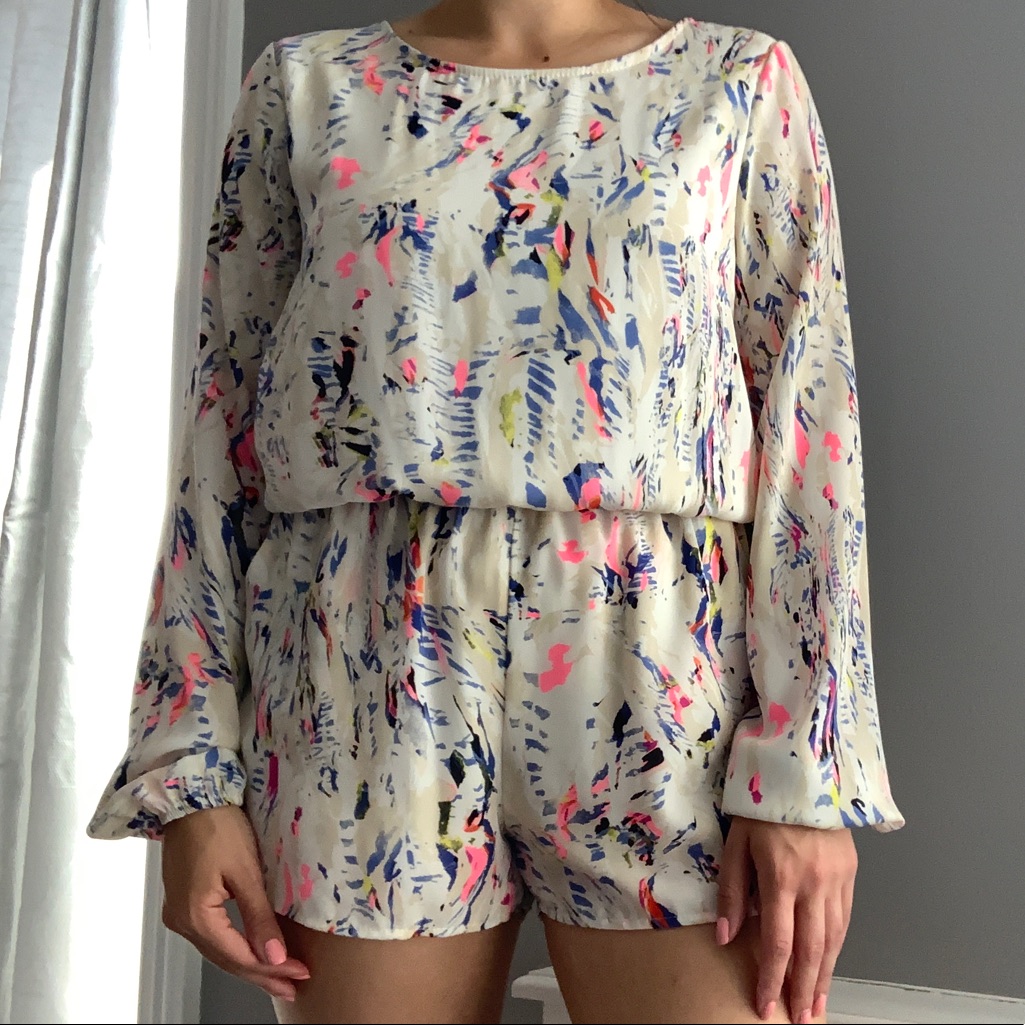 Multicolor Romper.